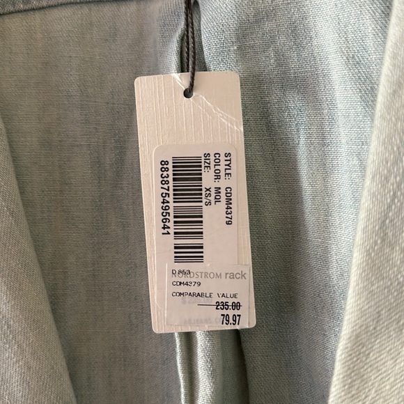 NWT oversized light jean jacket by AG - Picture 2 of 5